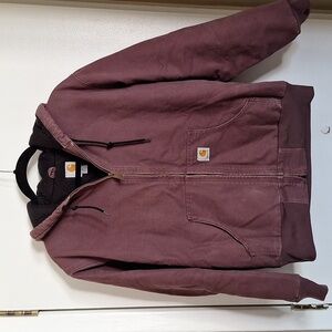 Womens Deep Wine Carhartt Jacket